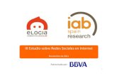 III Estudio sobre redes sociales en Internet (IAB Spain)