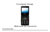Coolpad Snap - T-Mobile Teclas Principales Tecla Funciأ³n . 3 Tecla de Volumen â€¢ Oprime la tecla para