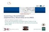 eLearning y Accesibilidad: experiencias y desarrollos en ... de acceso, enlaces de interأ©s del grupo,