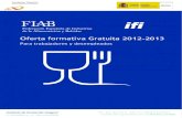 201301 Oferta Formativa Gratuita FIAB