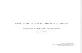 Eficiencia en hidrociclones - Tecsup.pdf