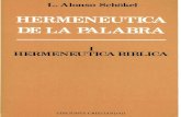 1 HERMENEUTICA BIBLICA - Internet Archive ... HERMENEUTICA BIBLICA EDICIONES CRISTIANDAD L. Alonso Sch£³kel