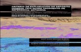 New CRITERIO DE EXPLORACIoN DE DEPoSITO MINERAL TIPO 2020. 1. 11.آ  a brechas hidrotermales controladas