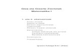 Giza eta Gizarte Zientziak Matematika I - ACC .2012-09-06 · Matematika I 1. eta 2. ebaluazioak