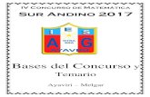 Bases del Concurso - .Bases del Concurso y Temario Ayaviri – Melgar . IV Concurso de Matemática