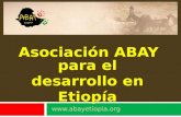Presentacion ONG Abay Etiop­a
