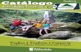 Catalogo actividades turisticas 2016