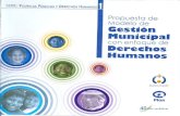 Propuesta de Modelo de Gesti³n Municipal con enfoque de Derechos Humanos