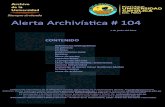 Alerta Archiv­stica N°104