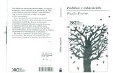 Pol­tica y Educaci³n Paulo Freire