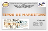 Exposicion marketing y redes sociales (tipos de marketing)