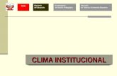 CLIMA INSTITUCIONAL - CONVIVENCIA