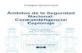 £¾mbitos de la Seguridad Nacional: Contrainteligencia/ Espionaje C£³digos electr£³nicos £¾mbitos de