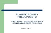 Diapositivas planificacion y presupuesto diplomado ministerio publico enero 2012