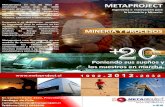 Metaproject mineria y procesos mineros 2012
