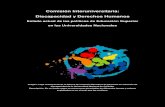 Publicación Comisión Interuniversitaria: Discapacidad y Derechos Humanos