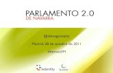 Parlamento de Navarra 2.0 en "H©roes del Social Media"