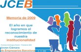 Memoria 2009 - Proyectos JCE Barcelona