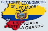 SECTORES ECON“MICOS DEL ECUADOR