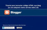 Titorial: Como incrustar código HTML nun blog