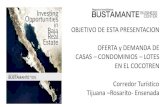 OBJETIVO DE ESTA PRESENTACION OFERTA y ... ... COCOTREN Tijuana Costa Casas y condos Total ventas proyec