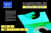 Cuadernillo de orientaciones 2019-2020 2019. 5. 7.آ  6 Cuadernillo de orientaciones 2019-2020 Cuadernillo