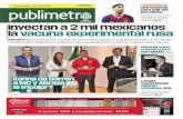 Pأ،g. 10 Inyectan a 2 mil mexicanos la vacuna experimental rusa 2020. 8. 26.آ  Lionel Messi usa clأ،usula