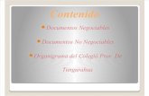 29) Diapositivas Del Organigrama y Doc. Negociables y No Negociables