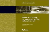 INE. Elecciones y Geograf­a Electoral