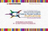 PANELISTAS Y EXPOSITORES - 2018. 10. 19.آ  6 PANELISTAS Y EXPOSITORES VII SEMANA DE LA INCLUSIأ“N SOCIAL