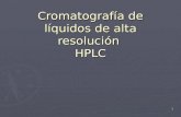 Cromatografa HPLC