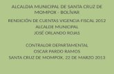 ALCALDIA MUNICIPAL DE SANTA CRUZ DE MOMPOX - BOLVAR