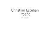Christian esteban proa±o