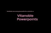 Inicindose una nueva presentaci³n de su colecci³n en V VV Vitanoble Powerpoints