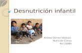 Desnutrici³n infantil