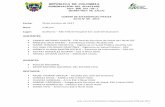 REPÚBLICA DE COLOMBIA · PDF file Acta Comité de Estadísticas Vitales Departamental N°09 año 2017 1 COMITÉ DE ESTADÍSTICAS VITALES ACTA N° 09 - 2017 Fecha: 26 de octubre de