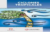 CICLONES TROPICALES - · PDF file Los ciclones tropicales se clasiﬁcan en tres etapas de acuerdo con la velocidad de sus vientos máximos: 1La primera se llama depresión tropical,